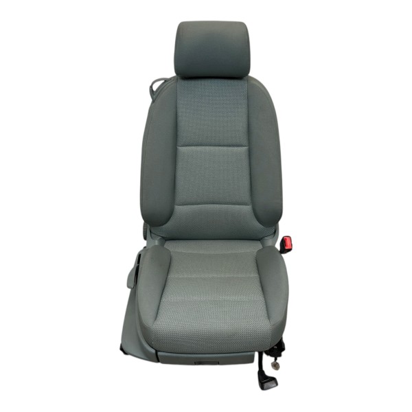 Sitz Beifahrersitz Sitzheizung Stoff Audi A3 Coupe 8P mineralgrau N5G / BW