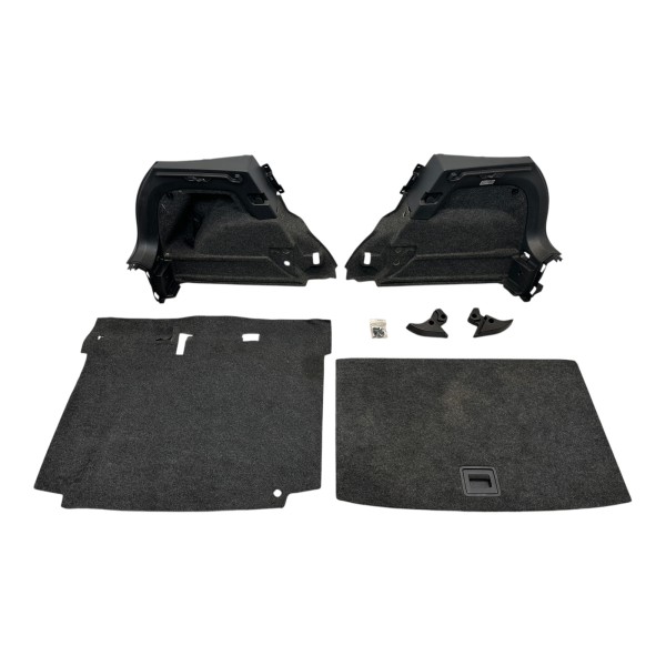 Umrüstsatz erhöhter Ladeboden Kofferraum VW Polo 6R Teppich Anthrazit 6R0858855B