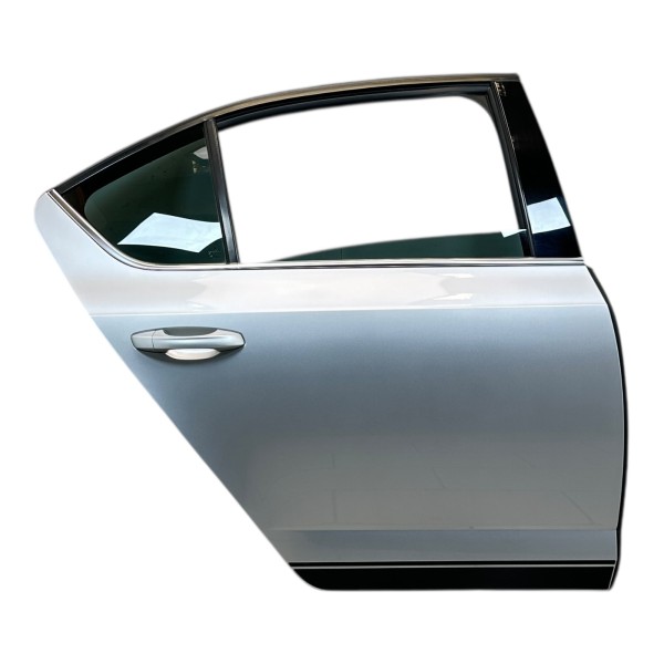 Tür hinten rechts Skoda Octavia Limousine 5E silber LA7W 8E8E 5E5833056B