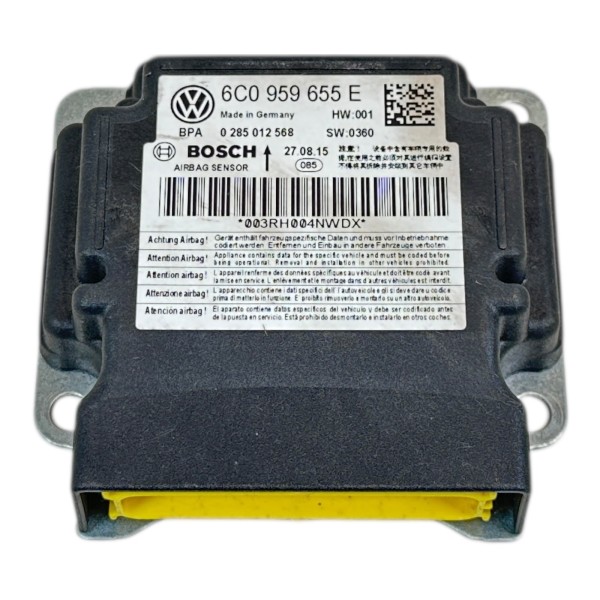 Airbagsteuergerät Steuergerät Airbag VW Polo 6R Facelift 4 Türer 6C0959655E