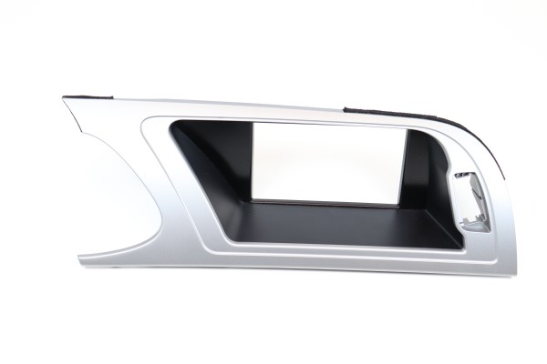 Dekorblende Blende Abdeckung Display Silber Metallic Audi A4 8K 8K1857186H