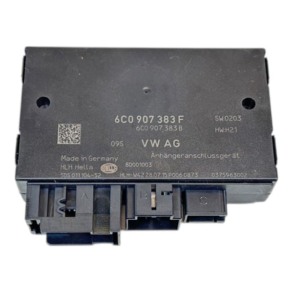 Steuergerät Anhängerkupplung Anhängererkennung VW Polo 6R Facelift 6C0907383F