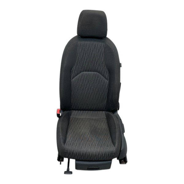 Sitz vorne links Fahrersitz Sitzheizung Stoff Seat Leon 5F schwarz anthrazit