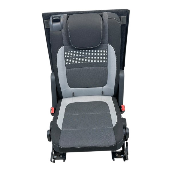 Rücksitz 3. Sitzreihe hinten rechts Stoff VW Sharan 7N anthrazit artgrey