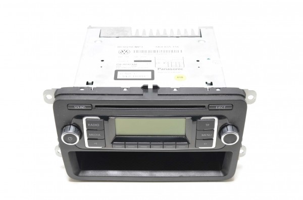 Radio CD MP3 original Autoradio RCD 210 VW Golf 6 Passat 362 365 5K0035156