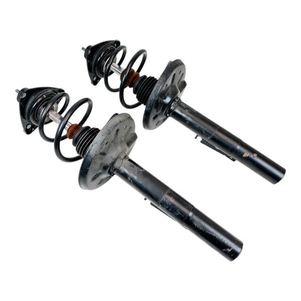 Federbeine Stoßdämpfer Set vorne Porsche Boxster 986 blau gelb 98634304120