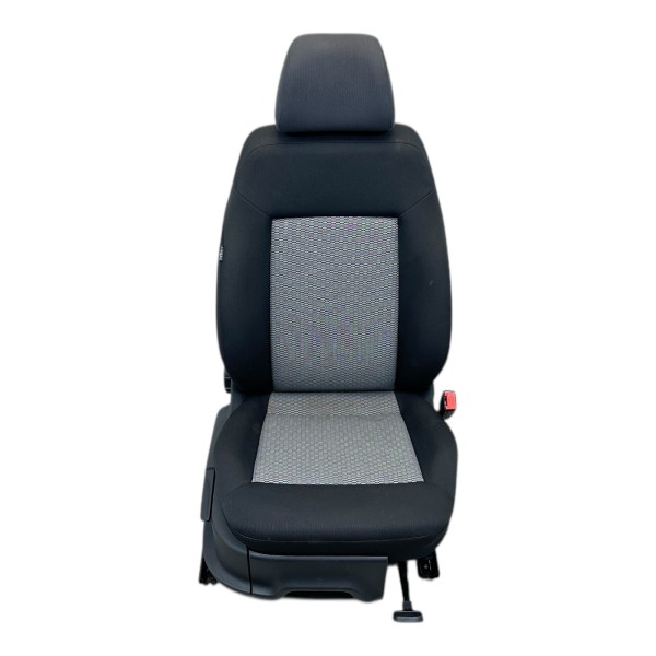 Sitz vorne rechts Beifahrersitz Stoff VW Polo 6R 4 Türer titanschwarz BY