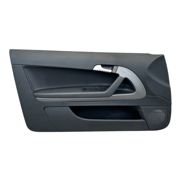 Türverkleidung Türpappe vorne links Leder Audi A3 Cabriolet 8P schwarz N1A/JN
