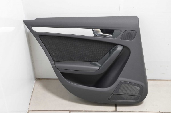 Türverkleidung Türpappe hinten links Fahrerseite Audi A4 8K Stoff schwarz N7V/QE