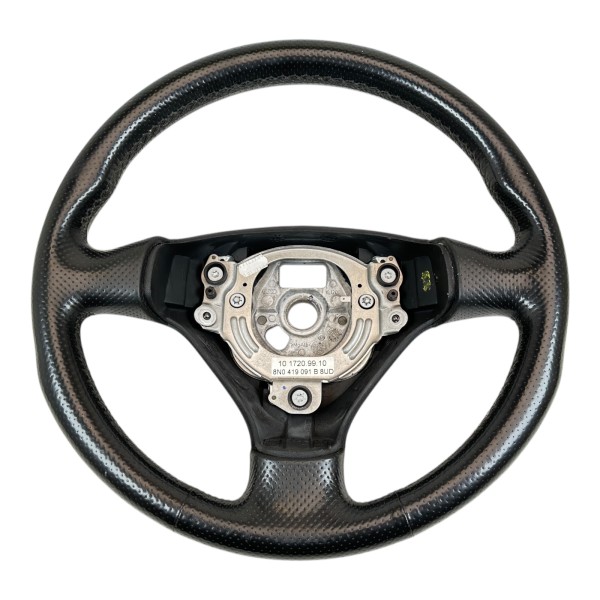 Lenkrad Lederlenkrad Sportlenkrad Leder gelocht Audi TT 8N schwarz 8N0419091B