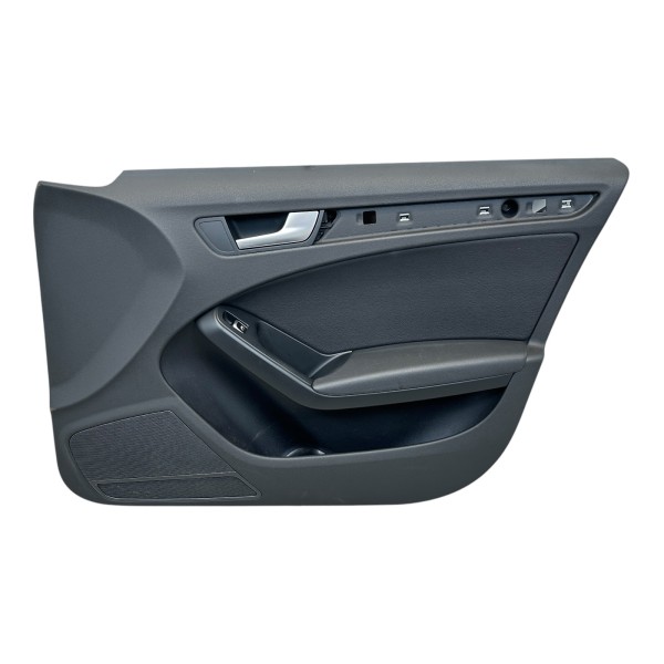 Türverkleidung vorne rechts Leder Audi A4 8K soul schwarz N5W/FZ