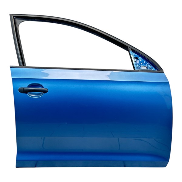 Tür vorne rechts Beifahrertür Skoda Rapid NH blau LQ5X 5JA831052C