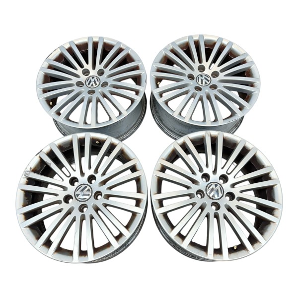 Alufelgen Satz Felge Solitude 7,5x17 ET47 VW Eos 1F 3C0601025D