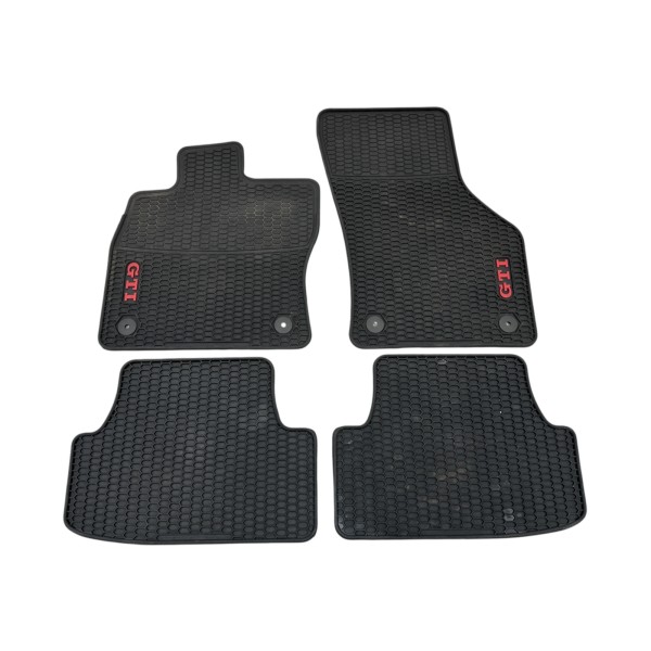 Fussmatten Satz GTI original Gummifußmatten VW Golf 7 schwarz 5G1061550B