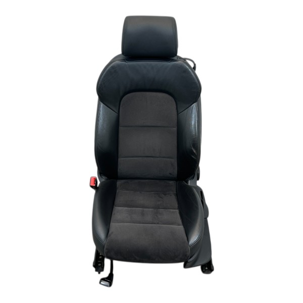 Sitz vorne links Fahrersitz Leder Alcantara Sitzheizung Audi A3 Cabrio 8P soul