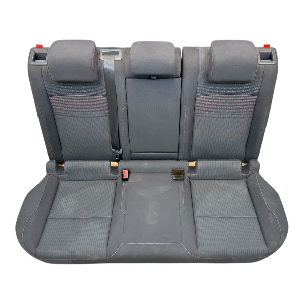 Rücksitzbank Rückbank Sitzbank Stoff VW Golf 7 Variant titanschwarz wild cherry