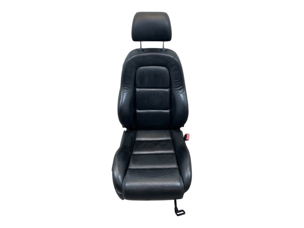 Sitz rechts Beifahrersitz Leder Audi TT Roadster 8N schwarz N3Q/JN
