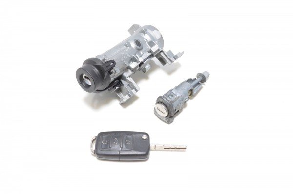 Schlosssatz Zündschloss Funkfernbedienung Schlüssel Skoda Octavia 1Z 1K0905851B