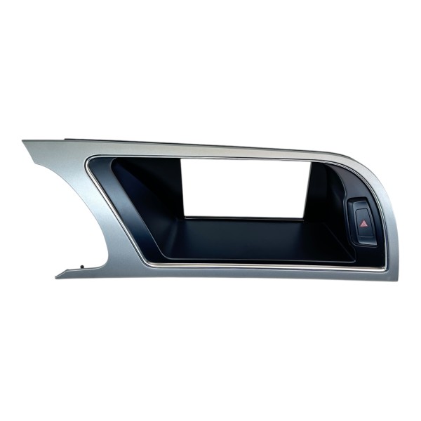 Dekorblende Blende Flex Metallic Displayblende Rahmen MMI Audi A5 8T 8T1857186F