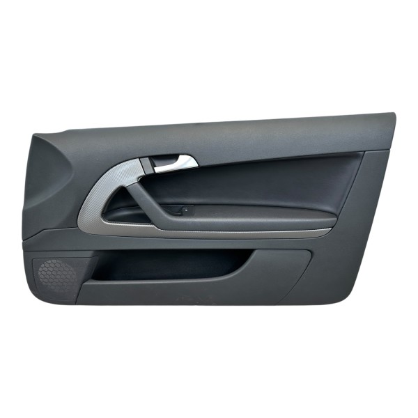 Türverkleidung Türpappe vorne rechts Leder Audi A3 Cabriolet 8P schwarz N1A/JN