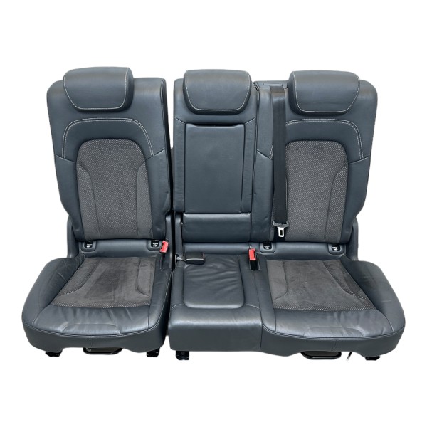 Rücksitzbank Rückbank Sitzbank Leder Alcantara Audi Q5 8R soul N7K/QF
