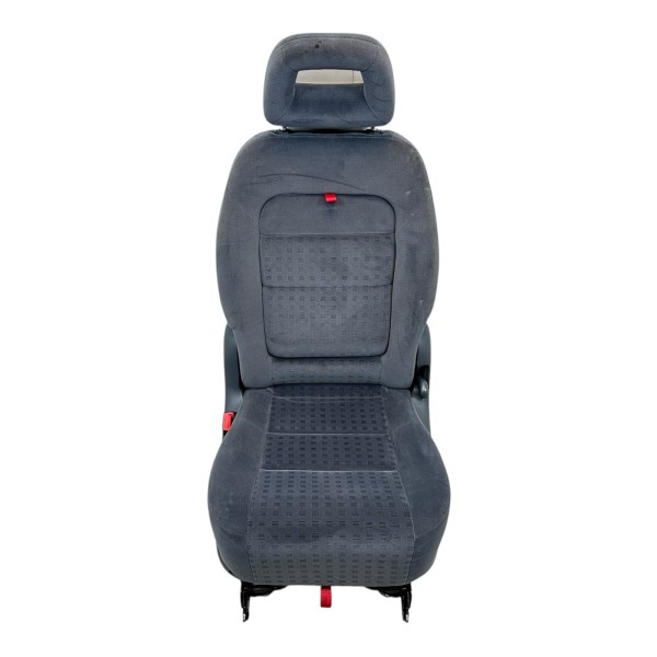 Sitz hinten links mit Kindersitz Velours Seat Alhambra VW Sharan 7M anthrazit
