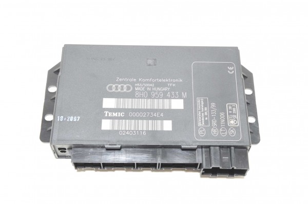 Komfortsteuergerät Steuergerät Komfortsystem Audi A4 Cabrio 8H B6 B7 8H0959433M