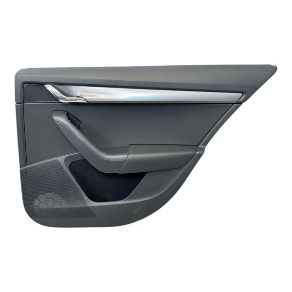 Türverkleidung hinten rechts Türpappe Skoda Octavia Combi 5E satinschwarz HA