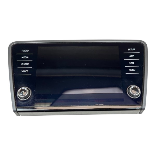 Bildschirm Radio Autoradio Skoda Octavia 5E Facelift 5E0919605N