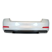 Stoßstange hinten Skoda Octavia Limousine 5E Vorfacelift silber LA7W 5E5807421A