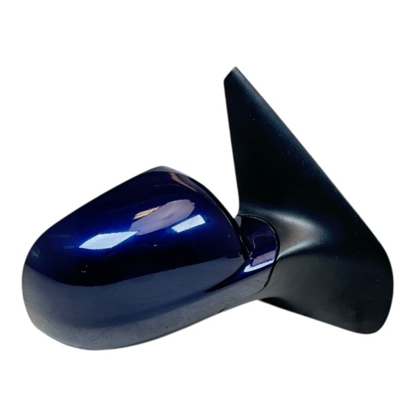 Außenspiegel Seitenspiegel Spiegel rechts VW Golf 4 1J blau LB5N