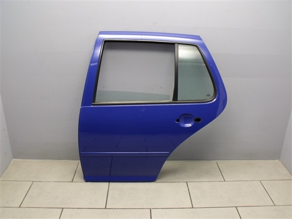 Tür Türblech Autotür Hinten Links VW Golf 4 Limousine 1J blau LW5Z 1J6833055F