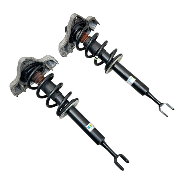 Federbeine vorne Stoßdämpfer Bilstein Audi A4 Cabrio 8H B7 1x grün 1x weiss