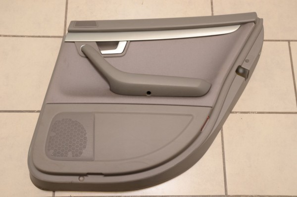 Türverkleidung Türpappe Hinten Rechts Stoff Audi A4 8E B6 Swing Grau N3A/LC