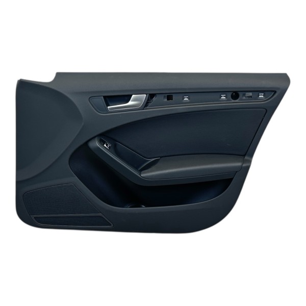 Türverkleidung Türpappe vorne rechts Leder Audi A4 8K soul schwarz N5W/FZ