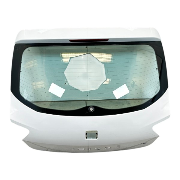 Heckklappe Kofferraumklappe Seat Ibiza 6J SC Sportcoupe weiss LB9A 6J3827024A
