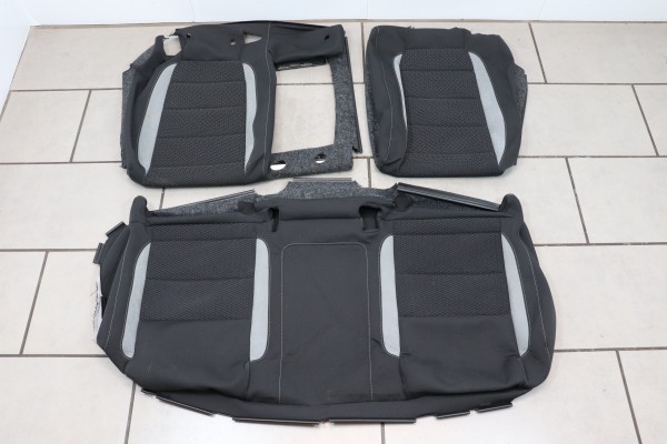 Sitzbezüge hinten Stoff VW Golf 6 5K schwarz grau 5K0885405R 5K0885806L