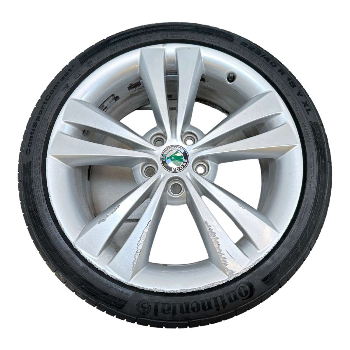 Kompletträder Sommerreifen 7,5x18 ET51 Alufelgen Skoda Octavia RS