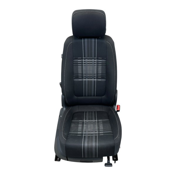 Sitz rechts Beifahrersitz Sitzheizung Stoff VW Tiguan 5N Facelift schwarz grau