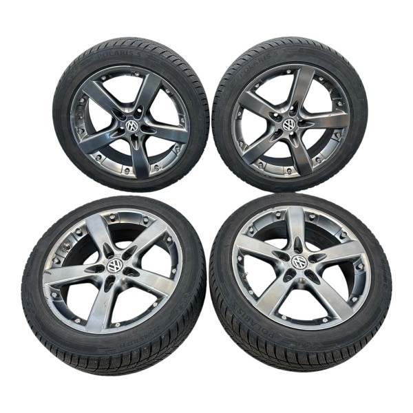 Kompletträder Winterreifen 225/45R17 91H Aluett 7,5x17 ET35 Audi Seat Skoda VW