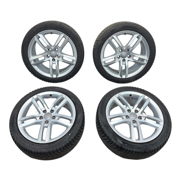 Kompletträder Allwetterreifen 8x18 ET47 Alufelgen Audi A4 8K 8K0601025AP