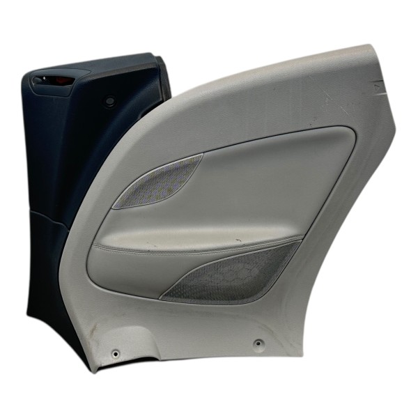 Seitenverkleidung hinten rechts Leder VW Eos 1F schwarz grau 1Q0867044CF
