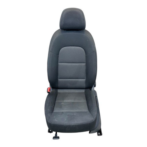 Sitz vorne links Fahrersitz Sitzheizung Stoff Audi Q3 8U schwarz N0L/FZ