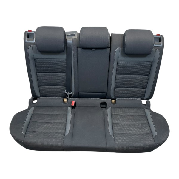 Rücksitzbank Rückbank Rücksitz Sitzbank VW Golf 6 5K Stoff titanschwarz Artgrey