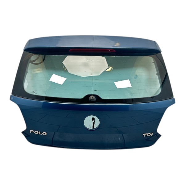 Heckklappe Kofferraumklappe Heckdeckel VW Polo 6R Facelift blau LD5L 6R6827025D
