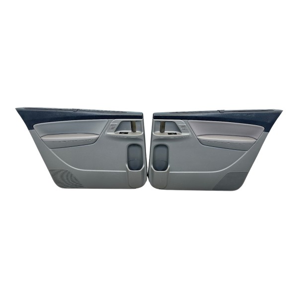 Türverkleidung Set hinten Sonnenschutzrollo Kunstleder VW Sharan 7N schwarz grau