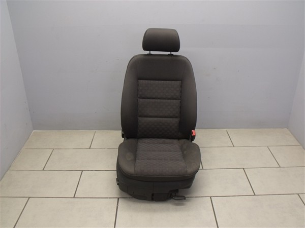 Sitz original Beifahrersitz Sitzheizung Duellstruktur Audi A6 4B Soul Schwarz
