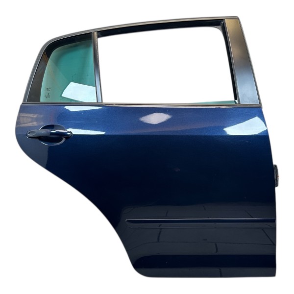 Tür hinten rechts Beifahrerseite VW Golf Plus 5M blau LH5X 5M0833106B