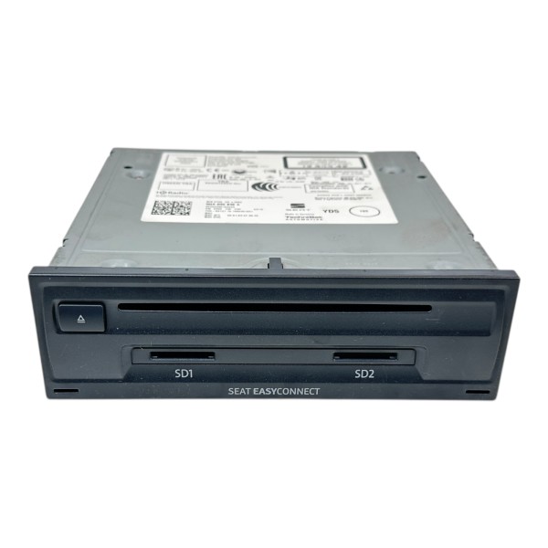 Steuergerät Radio Navigation SD CD Bluetooth Seat Ibiza 6J Leon 5F 5QA035846A