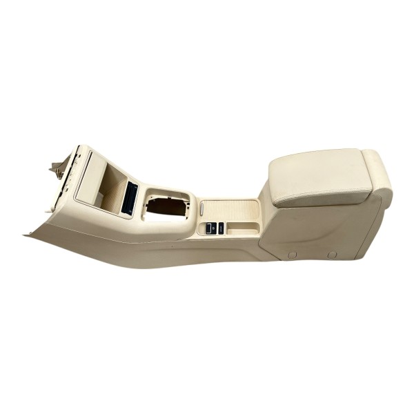 Mittelkonsole Armlehne Leder Mitteltunnel VW Tiguan 5N beige 5N1863243C